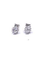Orecchini Stocco Gioielli Donna in Argento Zircone ORA 412 - ORA 412